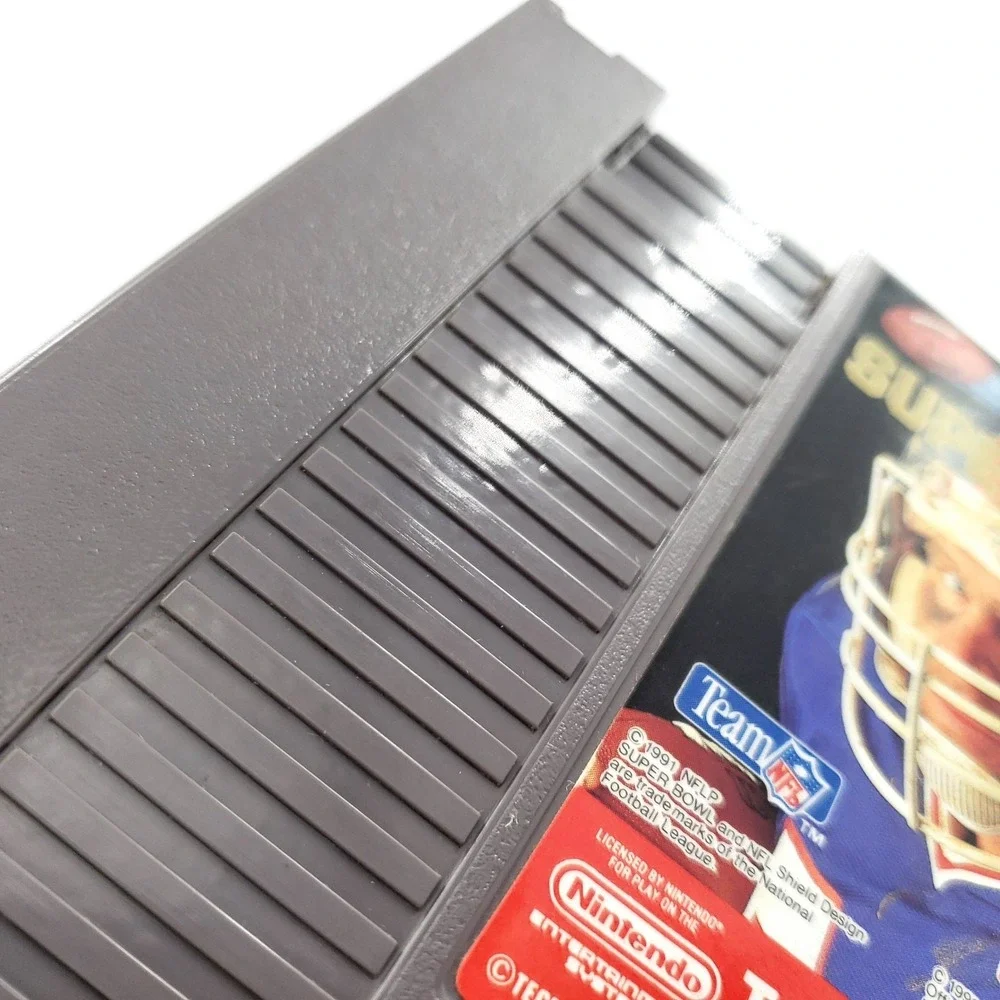 Tecmo Super Bowl & Tecmo Baseball Nintendo NES Authentic Carts Only Tested Works